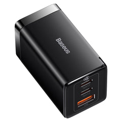 Baseus GaN5 Pro 65W 2Type-C+1USB Fast Charger with C to C 100W 1M Cable