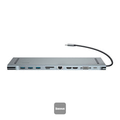 Baseus Elitejoy Series 11 in 1 Multi-functional Type-C intelligent HD HUB