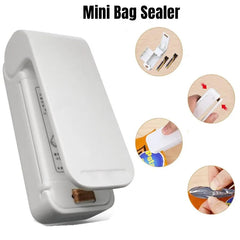 Mini Plastic Bag Sealer Machine Storage Bag Clip Sealing Machine