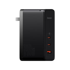 Baseus GaN5 Pro 140W 2Type-C+1USB Port Fast Charger (With Superior Series Cable C to C 240W 1M)