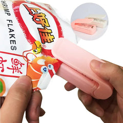 Mini Plastic Bag Sealer Machine Storage Bag Clip Sealing Machine