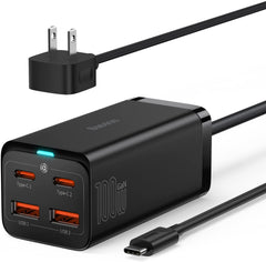 Baseus GaN3 Pro 100W Desktop Fast Charger Dual USB+Dual Type-C