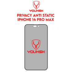 YOUKSH Apple iPhone 14 Pro Max Anti Static Glass Protector With YOUKSH Installation Kit