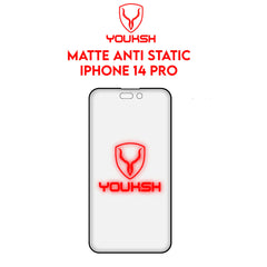 YOUKSH Apple iPhone 14 Pro Anti Static Glass Protector With YOUKSH Installation Kit