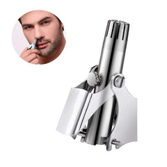 Mini Portable Stainless Steel Manual Nose Hair Trimmer