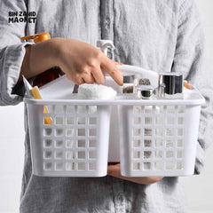 BATH & SHOWER SUPPLIES CADDY – LARGE CAPACITY COSMETICS STORAGE BASKET
