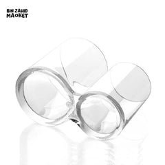 CLEAR MAKEUP STORAGE BOX – COTTON SWAB & COTTON PAD ORGANIZER