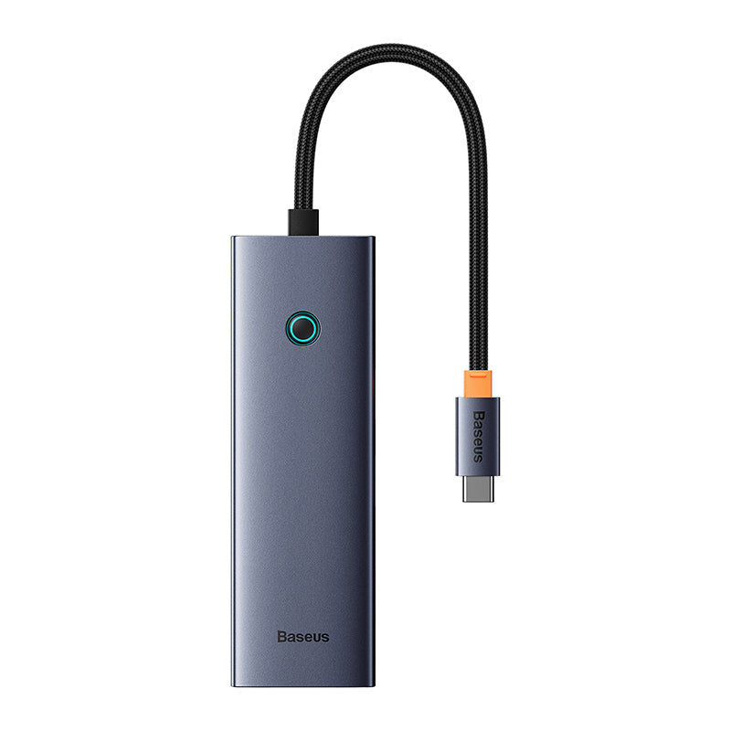 Baseus Flite Series 4-Port HUB (Type-C to USB3.0*3+RJ45*1）