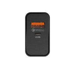 Space Dual Port PD + Quick Charge 3.0 Wall Charger + Cable