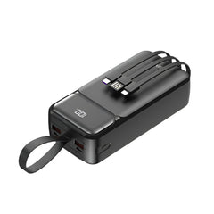 Aspor A317 30000mAh PowerBank 22.5W PD 20W Fast Charging Built in Cable Portable