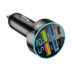 BEME FlashVolt 2C Car Charger PD Fast Charging With Digital Display
