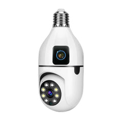 Speed-X SPE27-2 Dual Lens Night Vision Motion Detection Bulb Camera