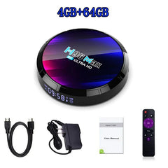 H96 MAX Android TV Box – 4GB + 64GB, Android 13.0 Version