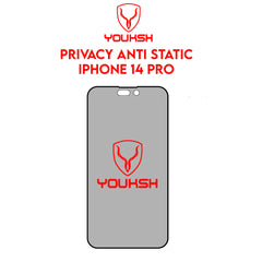 YOUKSH Apple iPhone 14 Pro Anti Static Glass Protector With YOUKSH Installation Kit