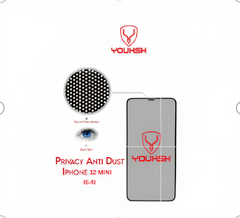 YOUKSH Apple iPhone 12 Mini Anti Static Glass Protector With YOUKSH Installation Kit