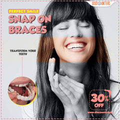 Snap On Braces Teeth For Men And Women Moldable False Artificial Braces Teeth Kits Snap On Smile